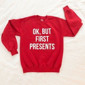 Graphic Printed Sweatshirt - Christmas